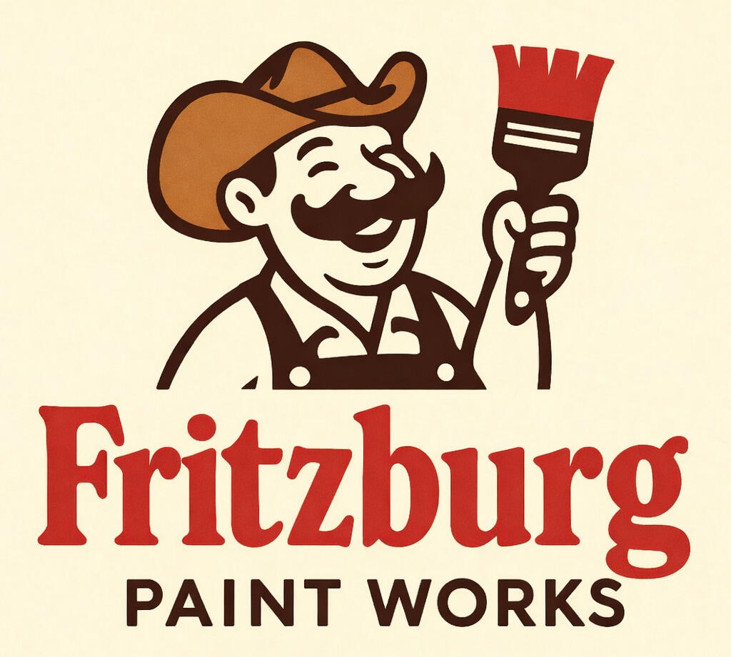 Fritzburg Paint Works logo. Painters in Fredericksburg Tx. Call us for a free estimate!